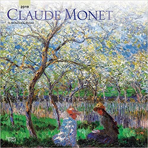 Claude Monet 2019 - 18-Monatskalender (Wall-Kalender)