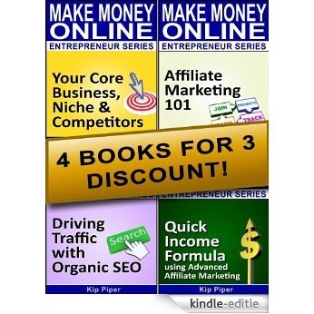 Niche Affiliate Marketing Bundle : 4 Books to Make Money Online - For Beginners and Dummies (English Edition) [Kindle-editie]