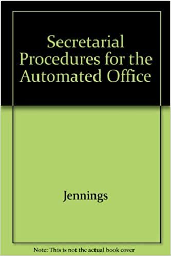 indir Secretarial Procedures for the Automated Office