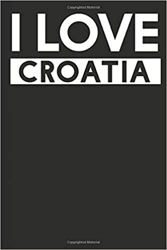 indir I Love Croatia: A Notebook