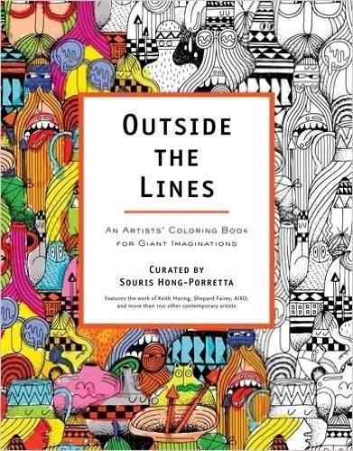 Outside the Lines: An Artists' Coloring Book for Giant Imaginations baixar