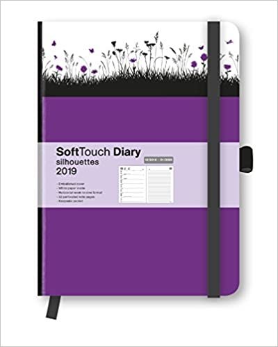 2019 teNeues SoftTouch Silhouettes Meadow Diary - 16 x 22 cm