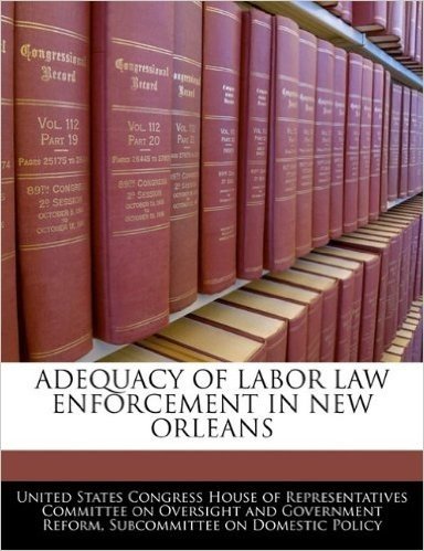 Adequacy of Labor Law Enforcement in New Orleans