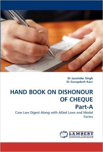 Hand Book on Dishonour of Cheque Part-A