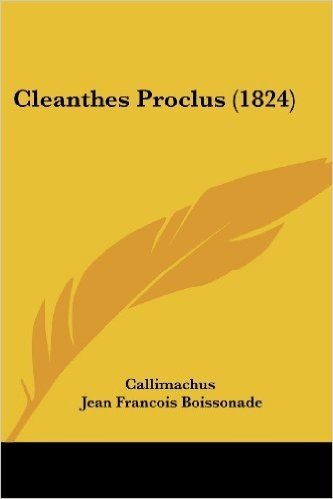 Cleanthes Proclus (1824) baixar