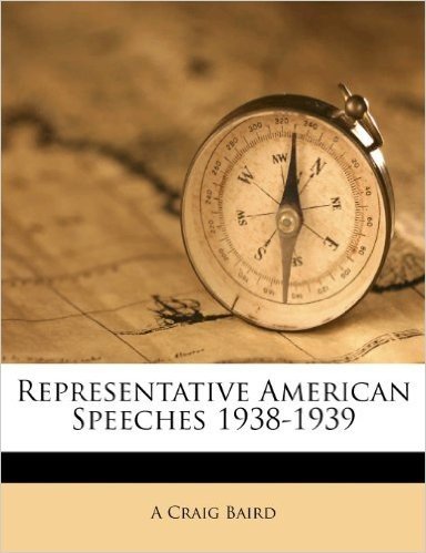 Representative American Speeches 1938-1939 baixar