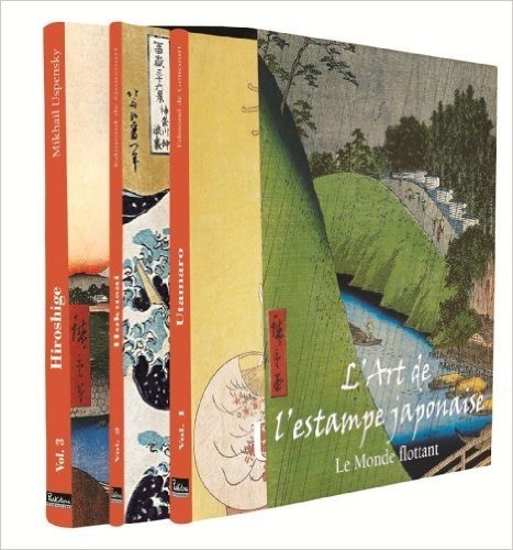 Télécharger L&#39;art de l&#39;estampe japonaise, 3 volumes : Hiroshige, Utamaro, Hokusai