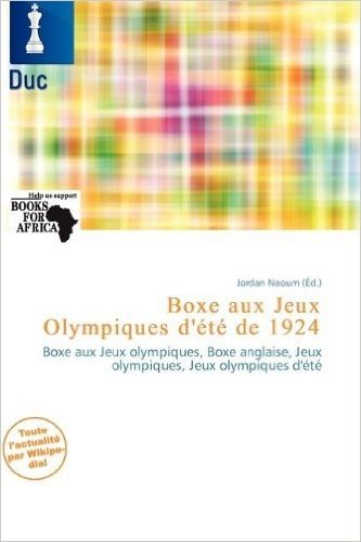 Boxe Aux Jeux Olympiques D' T de 1924