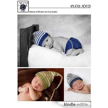 PIXIE HATS - 2 Knitting Pattern #105 - Gnome Elf Baby Hat Prop (Lisa's Baby Collection Book 50) (English Edition) [Kindle-editie]