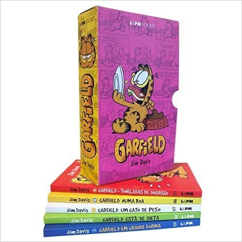 Caixa Especial Garfield - 5 Volumes