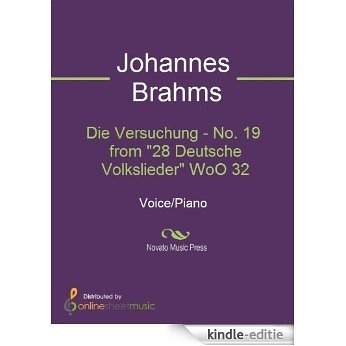 Die Versuchung - No. 19 from "28 Deutsche Volkslieder" WoO 32 [Kindle-editie]