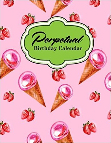 Perpetual Birthday Calendar: Important Dates Record Book, Personal Calendar Of Important Celebrations Plus Gift Log: Volume 11