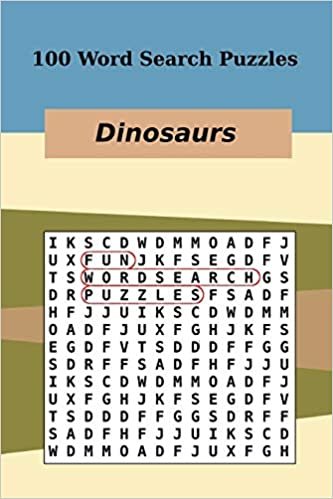 indir 100 Word Search Puzzles Dinosaurs