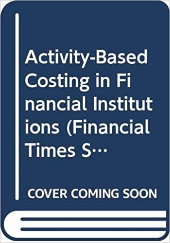 indir Activity-Based Costing in Financial Institutions (Financial Times Series)