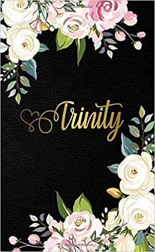 indir Trinity: Pretty 2020-2021 Two-Year Monthly Pocket Planner &amp; Organizer with Phone Book, Password Log &amp; Notes | 2 Year (24 Months) Agenda &amp; Calendar | Floral &amp; Gold Personal Name Gift for Girls &amp; Women