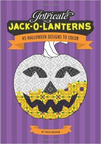 Intricate Jack-O-Lanterns: 45 Halloween Designs to Color