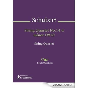 String Quartet No.14 d minor D810 - Violin 1 [Kindle-editie] beoordelingen