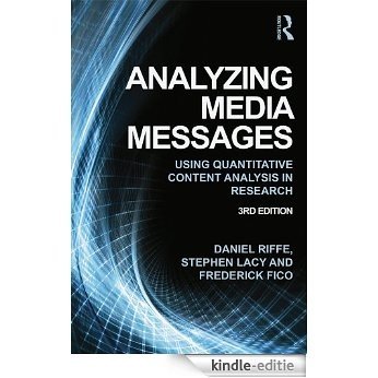 Analyzing Media Messages: Using Quantitative Content Analysis in Research (Routledge Communication) [Kindle-editie] beoordelingen