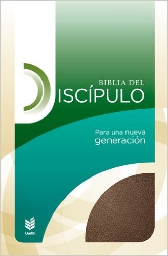 Biblia del Discipulo Piel ESP. Caf': Disciple Bible Bonded Leather Brown