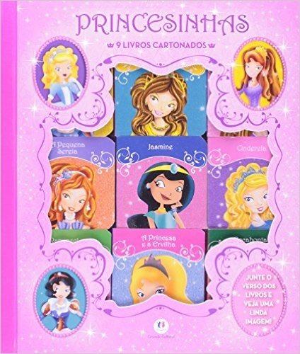 Princesinhas - Caixa com 9 Volumes