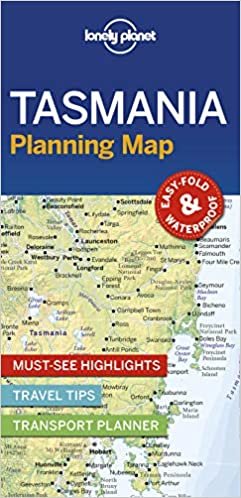 indir Lonely Planet Tasmania Planning Map