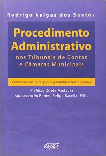 Procedimento Administrativo Nos Tribunais De Contas Camaras Municipais