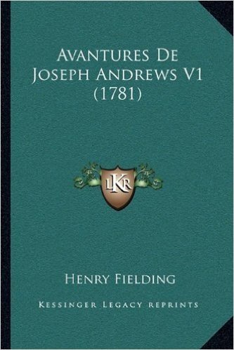 Avantures de Joseph Andrews V1 (1781)