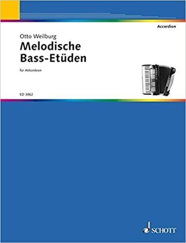 indir Melodische Bass-Etüden: in Form von Vortragsstücken (ab 48 Bass). chromatisches Akkordeon.
