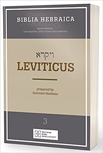 Biblia Hebraica Quinta Leviticus