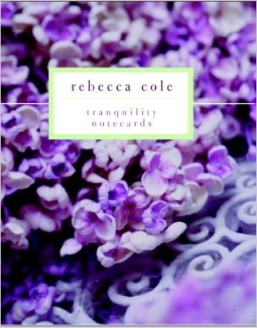 Rebecca Cole Tranquility Signature Vertical Note Cards [With 12 Tri-Fold Cards and 13 Envelopes]