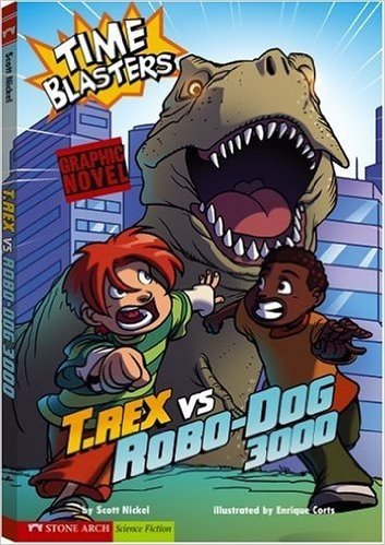 T. Rex vs. Robo-Dog 3000
