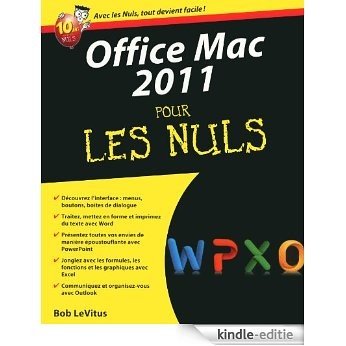 Office 2011 Mac Pour les nuls [Kindle-editie]
