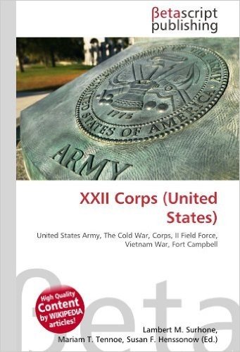 XXII Corps (United States)