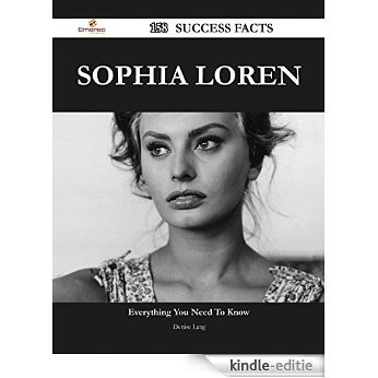 Sophia Loren 158 Success Facts - Everything you need to know about Sophia Loren [Kindle-editie] beoordelingen