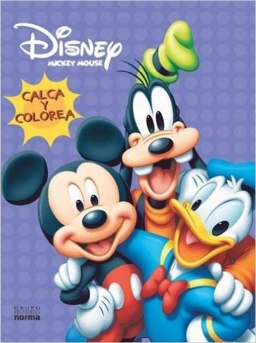 Mickey Mouse Calca y Colorea