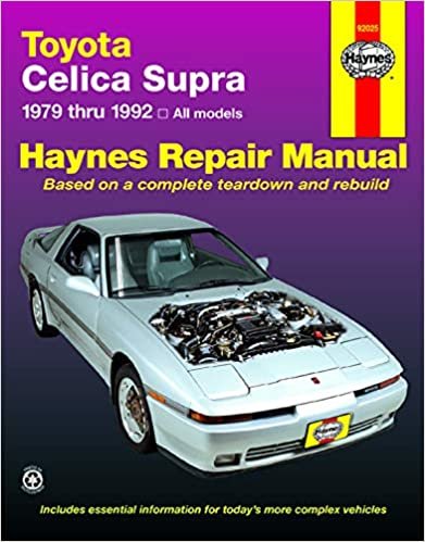 Toyota Cellica Supra, 1979-1992 (Haynes Manuals)
