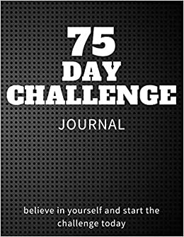 indir 75 day challenge journal: Your daily journal and tracker for 75 hard challenge, 8.5 * 11 inch in size