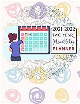 indir 2021-2022 Two Year Monthly Planner: Planner 2021-2022 Weekly and Monthly - 24 Months Agenda Planner 2 Year Calendar 2021-2022 Monthly Planner Academic ... Planner - Colorful Pattern Mandala Cover