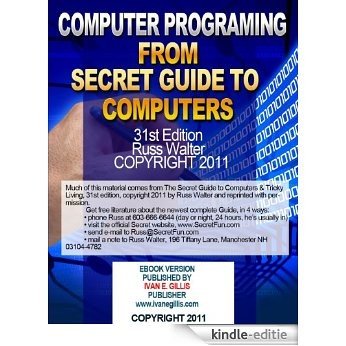 COMPUTER PROGRAMMING from THE SECRET GUIDE TO COMPUTERS (English Edition) [Kindle-editie]