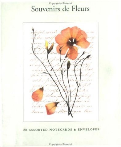 Souvenirs de Fleurs Notecards with Envelope