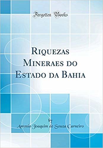 Riquezas Mineraes do Estado da Bahia (Classic Reprint)