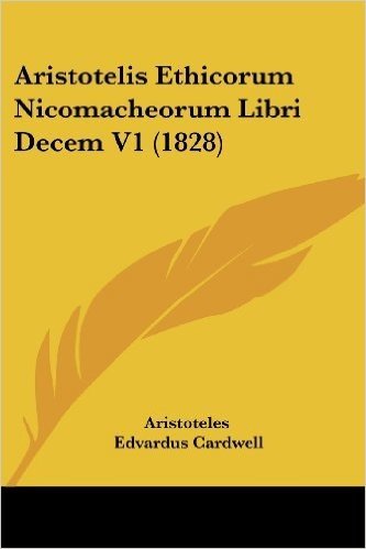 Aristotelis Ethicorum Nicomacheorum Libri Decem V1 (1828) baixar