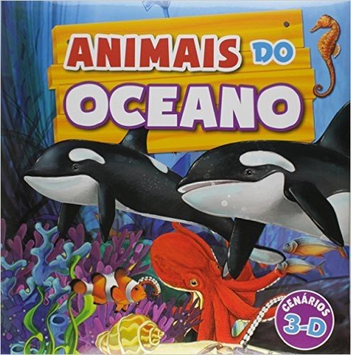 Animais do Oceano. Livro Pop- Up