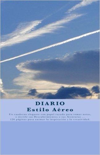 Diario Estilo Aereo: Diario / Cuaderno de Viaje / Diario de a Bordo - Diseno Unico