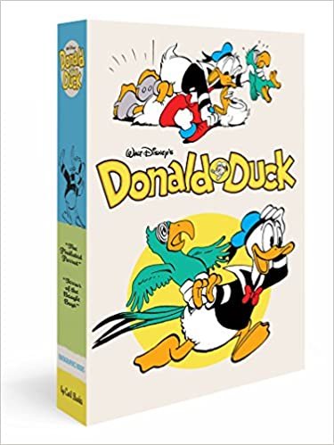 Walt Disney's Donald Duck "the Pixilated Parrot" & "terror of the Beagle Boys" Gift Box Set