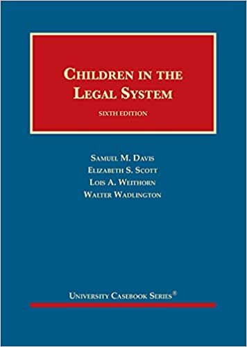 indir Children in the Legal System (University Casebook Series)