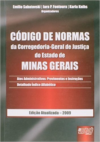 Código de Normas da Corregedoria-Geral de Justiça do Estado de Minas Gerais