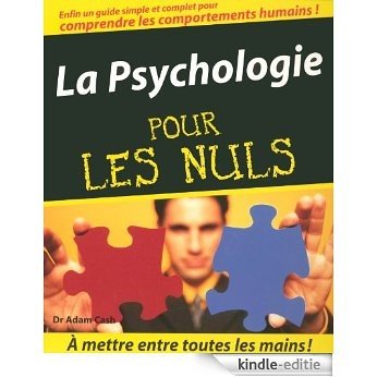 La Psychologie Pour les Nuls [Kindle-editie] beoordelingen