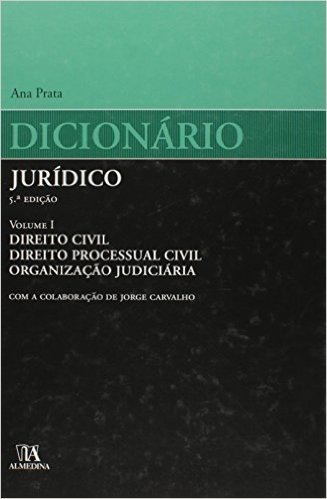 Dicionario Juridico - Volume 1