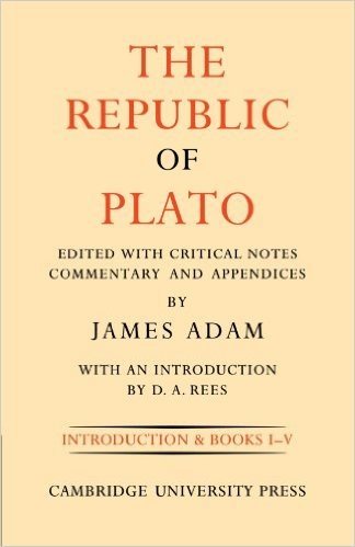 The Republic of Plato, Second Edition: Volume I